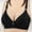 Black, variant on Jacenvly Bras for Women No Underwire Stretchable Solid Push-Up Bra Women Bralettes Breathable Soft Comfortable and Steel Ring Free Gathering Underwear Daily Bra