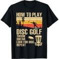 thumbnail image 1 of Design de Disque de Golf pour Hommes et Femmes, T-Shirt de Joueur de Golf - Blanc - 3TG, 1 of 2