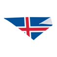 thumbnail image 5 of Flag Of Iceland Dog Bandana Pet Scarf Dog Party Supplies For Dogs Pet Accessories For Dog Lovers, 5 of 6