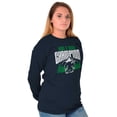 thumbnail image 4 of Original Legend Bigfoot Myth Workout Plus Size Long Sleeve Graphic Tee Shirt Brisco Brands 2X, 4 of 5
