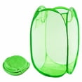thumbnail image 1 of Large Foldable Storage Laundry Hamper Clothes Basket Nylon Laundry Washing Bag, 1 of 8