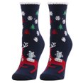 thumbnail image 4 of EQWLJWE Women Cute Christmas Vintage Printing Thicker Socks Long Sock Comfortable Socks Socks Holiday Clearance, 4 of 4