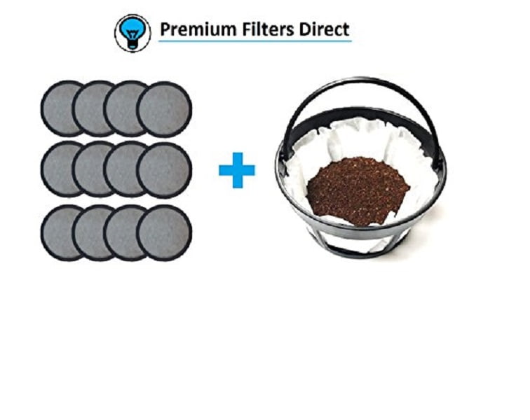 Premium Replacement Charcoal Water Filter Disks for Mr. Coffee Machines