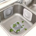 Sink anticlogging silicone floor drain cover bathroom drain hair anti