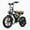 Brown, variant on AMYET G60 Peak 1500W Electric Bike, 20" Fat Tire E-Mountain Bikes, 48V 20Ah 32MPH Ebike for Adults Full Suspension UL2849