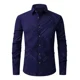 thumbnail image 3 of Camisa Casual Hombre Slim Fit Manga Larga De Vestir, 3 of 4