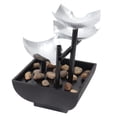 thumbnail image 3 of Fuente de agua de 5 V, adorno para jardín de rocas, decoración de agua corriente, fuente de escritorio para el hogar, puerto USB, 3 of 14