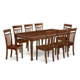 thumbnail image 2 of East West Furniture Dining Room Set Mahogany, DOCA9-MAH-W, 2 of 6