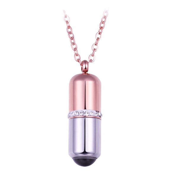 1Pc Valentine's Day Neck Decoration Pill Shape Neck Chain Creative Neck Rings