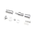 thumbnail image 2 of Portacarretes de pesca de bricolaje, componentes para cañas de pescar de bricolaje, equipo ligero de aluminio Plata 7 mm, 2 of 9