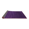 thumbnail image 2 of Ahgly Company Indoor Square Abstract Purple Contemporary Area Rugs, 5' Square, 2 of 4