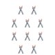 thumbnail image 2 of Guantes sin dedos Bearachild para niña gris claro 10Conjunto, 2 of 6