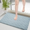 thumbnail image 6 of Bathroom Floor Mat, Soft Comfortable Fast Absorbent Non-Slip Pad, Thick Microfiber Door Kitchen Household Rug, Warm Cozy, Easy to Clean Washable Floor Mat, 6 of 6