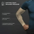 thumbnail image 7 of TUFF Arm Sleeves for Men Women -Tattoo Cover up Sleeves to Cover Arms, Sun Protection - Perfect for Cycling Golf Running Driving (Beige), 7 of 7