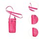 thumbnail image 4 of 2 Portabotellas De Agua De Malla Ligera Para Artículos Esenciales De Viaje, Deportes, Viajes, Color Rojo Rosa, 4 of 7