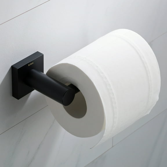 KRAUS Ventus? Bathroom Toilet Paper Holder, Matte Black Finish