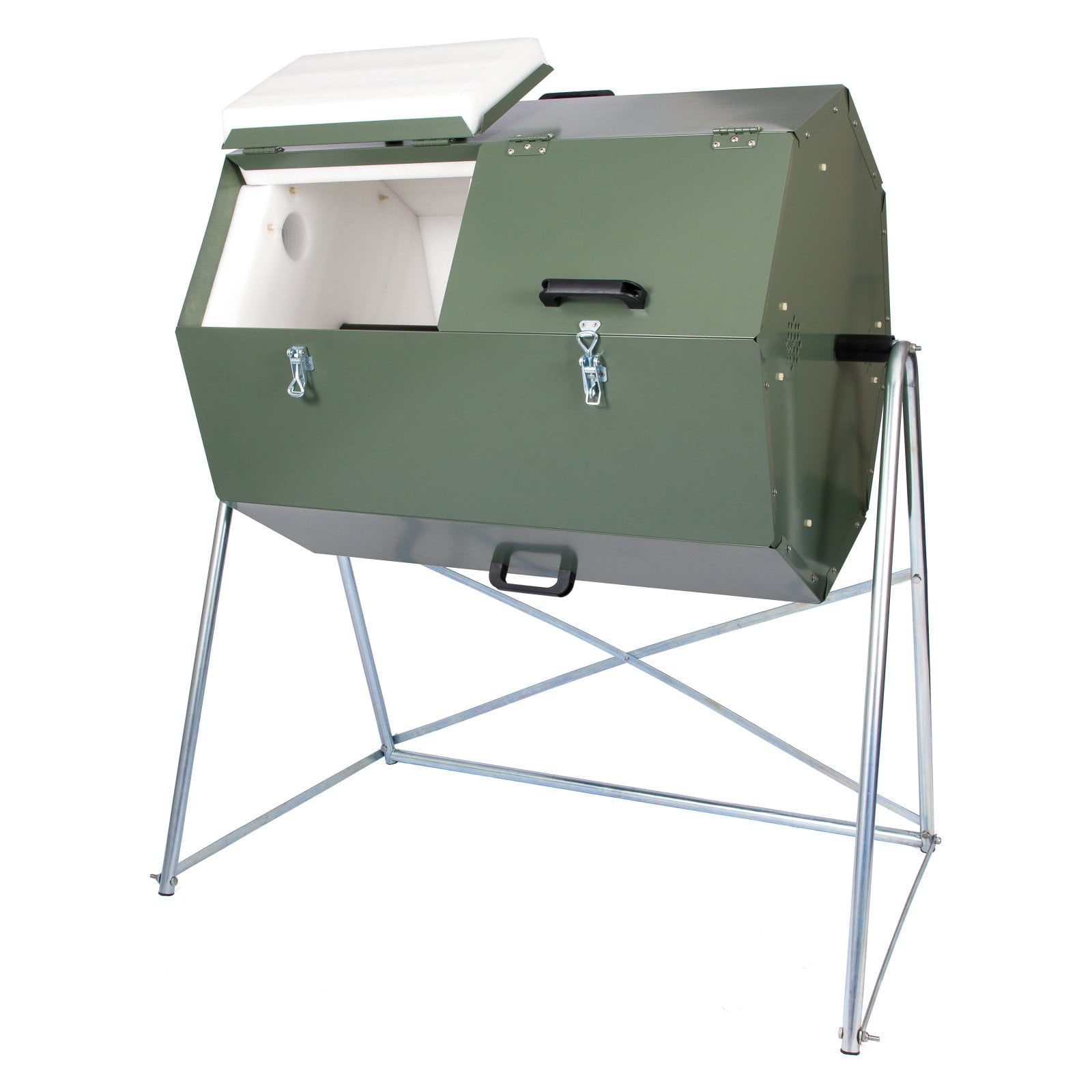 Jora 70 Gallon 270 Compost Tumbler by Composting Warehouse