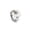 Steel, variant on Titanium Steel Jewelry Diamond Heart Ring For Women Casual Plated Gold Rose Gold Finish Fashion Accessory Glow