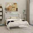 thumbnail image 2 of Queen Size Murphy Bed, White, 2 of 19
