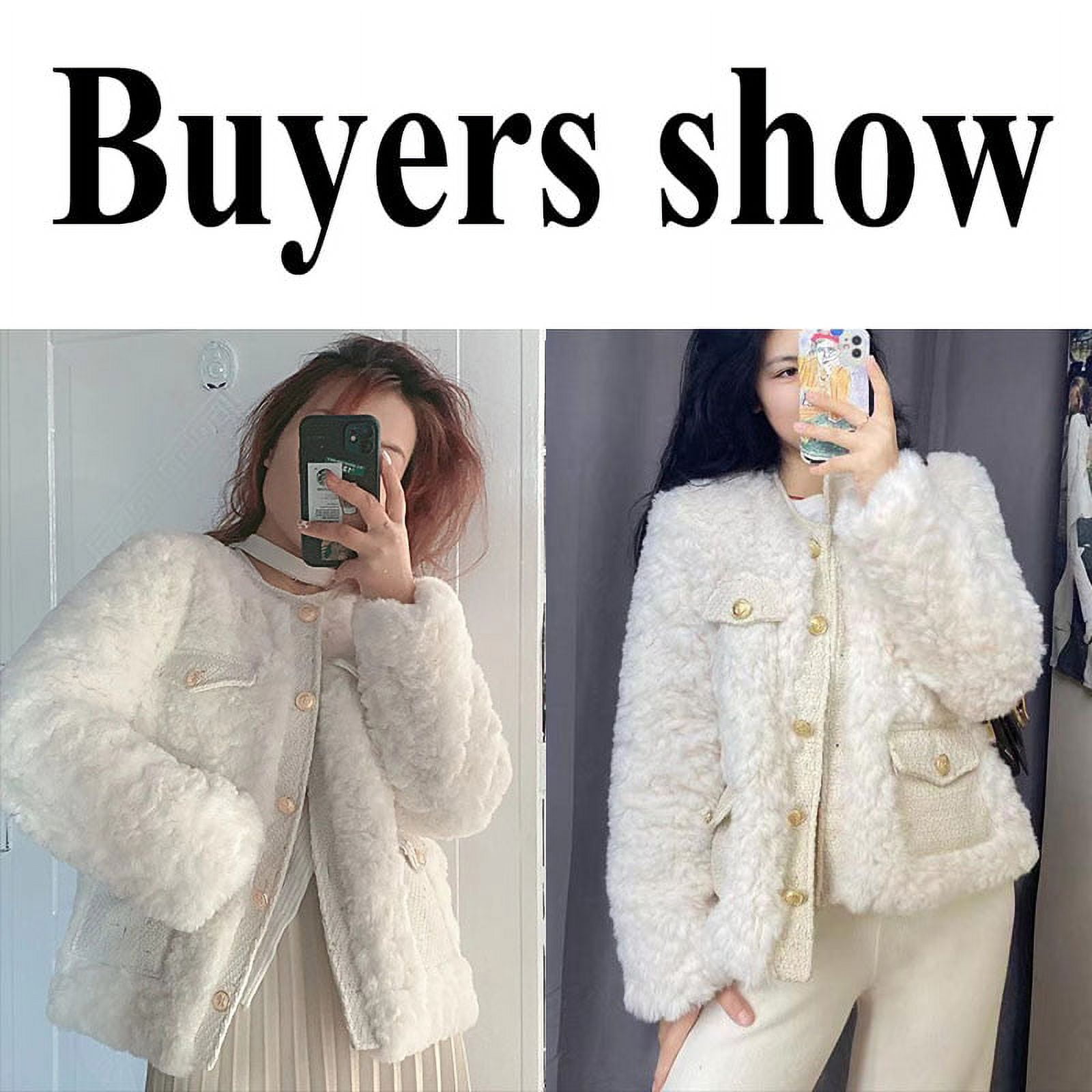 PIKADINGNIS Korean Fashion Lamb Wool Coats Women Streetwear