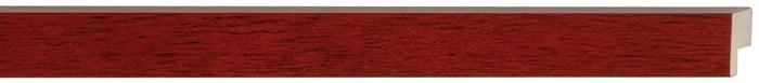 18x24 - 18 x 24 Mahogany Flat Solid Wood Frame with UV Framer's Acrylic & Foam Board Backing -