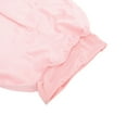 thumbnail image 5 of Unique Bargains 1 Pc Elasticity Shower Cap for Bathroom Pink Satin Fabric Stretch Fabric, 5 of 6