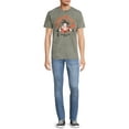 thumbnail image 2 of Dragon Ball Z Men’s Mineral Wash T-Shirt with Short Sleeves, 2 of 5