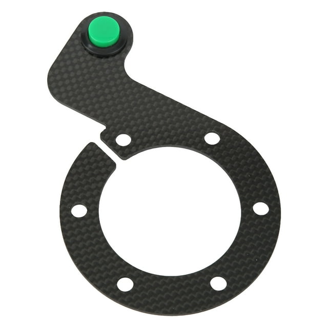 Carbon Fiber Steering Wheel Horn Button,Steering Wheel Horn Button Carbon Fiber External Horn Button Steering Wheel External Horn Button Smooth Operation