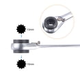 thumbnail image 4 of Unique Bargains 4 in 1 Reversible Ratcheting Wrench, 9-11-13-15mm 12 Point Double Box End, 72 Teeth, Metric, CR-V, 4 of 5