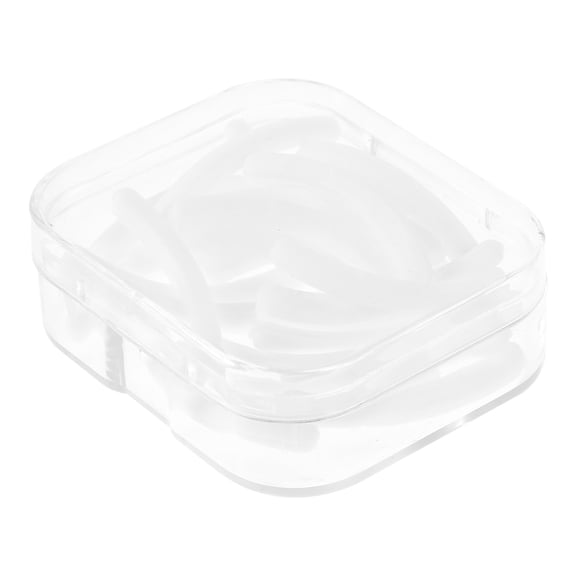 PBPBOX 24Pcs Eyelash Curler Refill Pads White High Elastic Silicone for Gentle Lash Curling Tool