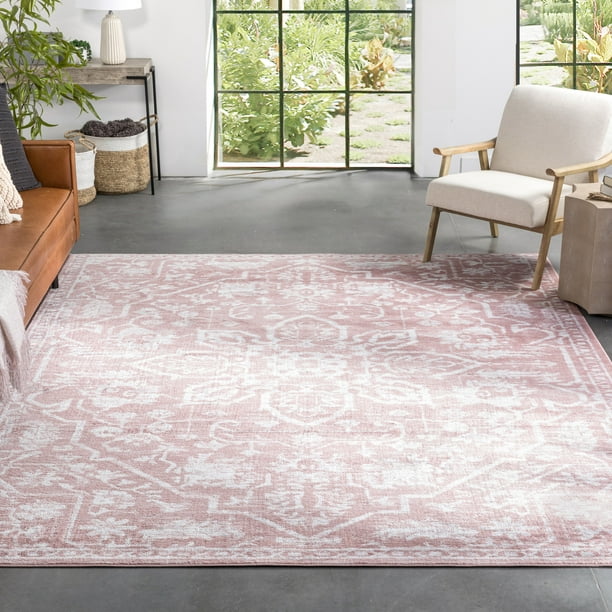 Well Woven Della Blush Vintage, Southwest Area Rugs 9 215 12