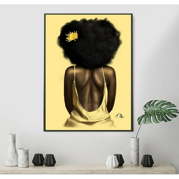 Black Beauty Creative Birthday Giftvintage Satin Poster Wall Art Decor 11 x 17 Inch Poster