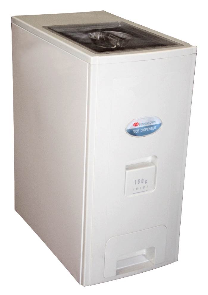 Sunpentown 26 lbs. Capacity Rice Dispenser w Moisture & Insect Protection