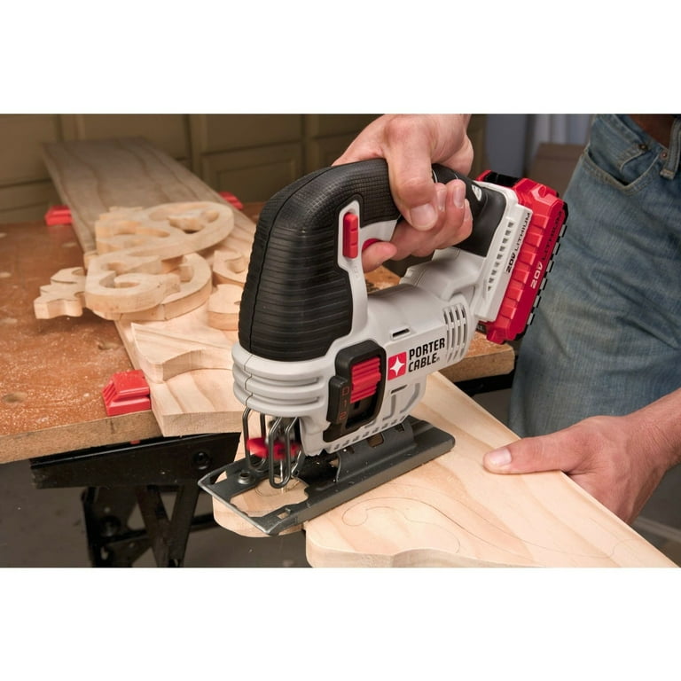 Porter-Cable 20V MAX Cordless Jigsaw Saw, Power Battery Tool
