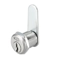 thumbnail image 2 of Unique Bargains Cam Lock 20mm Cylinder Length 48mm Flat Cam Cabinet Locks, Keyed Different, 2 of 6