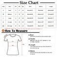 thumbnail image 3 of Giftesty Womens T-Shirts Clearance Fashion Casual Women's Solid Short Sleeve V-Neck T-Shrit Top Button Blouse, 3 of 6