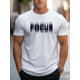 thumbnail image 2 of FOCUS Print Men's Round Neck Print Tee Short-Sleeve Comfy T-Shirt Loose Casual Top For Spring Summer Holiday Men's Clothing As Gifts Tee For Adult, Men, Women, Teen, Teenager, Adolescent,Youth, 2 of 8