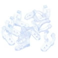 thumbnail image 1 of 50PCS/Pack Clear PVC LED Rope Light Clips Holder Durable Mounting Rope Light Clips for Round Rope Light, 1 of 7