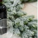 thumbnail image 2 of Decoración navideña, agujas de pino, hojas de ciprés, hojas de pino, acebo, cola de perro, simulación, puerta colgante, ratán, nieve, escarcha, 2 of 5