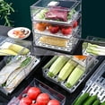 thumbnail image 4 of Redempat Easy-to-clean Fridge Drawer Organizer For Effortless Maintenance Large Capacity And Sturdy S, 4 of 6