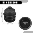 thumbnail image 4 of Tapa de cubierta del filtro de aceite del motor No.26350-3C701 para Hyundai Palisade 2020-2023 DOHC, 4 of 7