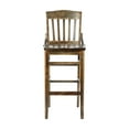 thumbnail image 6 of Flash Furniture School House Back Antique Copper Wood Restaurant Barstool, 6 of 9