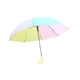 thumbnail image 2 of Paraguas De Palo Paraguas De Lluvia A Prueba De Viento Para Actividades Al Aire Libre Caminar Viajes Arco Iris Color Aleatorio, 2 of 8