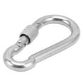 thumbnail image 4 of Carabiner Hook, Stainless Steel Spring Hook Heavy Duty Convenient  For Swing For Hammock, 4 of 8