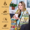 thumbnail image 2 of LHSHID 60th Birthday Gifts for Women 60 Year Old Blanket Gifts Ideas Funny Womens 60th Birthday Decorations Gifts Happy 60th Birthday Gift for MomSister Wife 50"x60", 2 of 7
