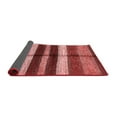 thumbnail image 2 of Ahgly Company Indoor Square Abstract Red Modern Area Rugs, 6' Square, 2 of 4
