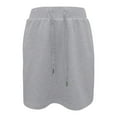 thumbnail image 6 of Womens Drawstring Skort with Built-in Shorts and Pockets - Tennis Outfits, 6 of 6