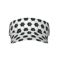 thumbnail image 3 of Balery Soccer Sport Wear Athletic Visor Sun Sports Visor Hat Visor Adjustable Cap for Women and Men (One Size), 3 of 8