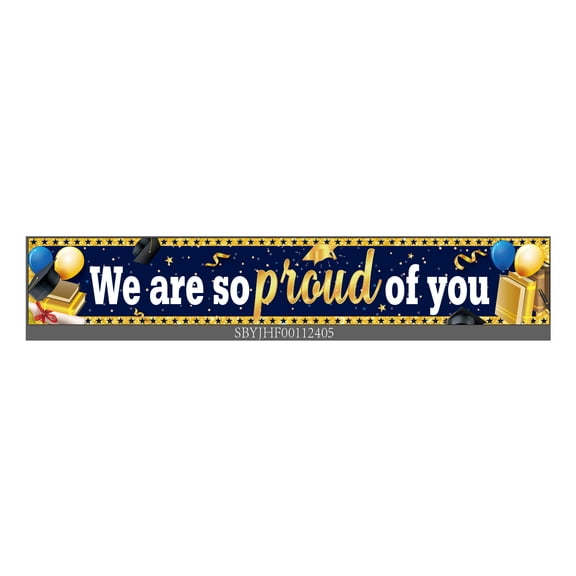 Graduation Decorations-Congrats Grad Yard Sign Banner Decoration for Class of Graduation Party Supplies
