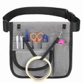 thumbnail image 1 of Gray Nurse Waist Bag, Organizer Pouch for Medical EquipmentTool Free, Waist Bag for Stethoscopes, Bandage Scissors and Other Medical Supplies, 1 of 5